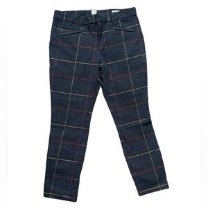GAP Navy Plaid Trousers